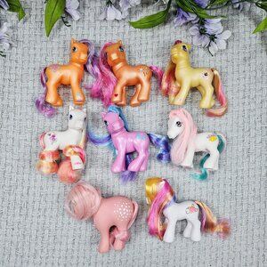 My Little Pony G3 Lot 8pc Sparkleworks Petal Blossom Lulabelle Sunny Daze